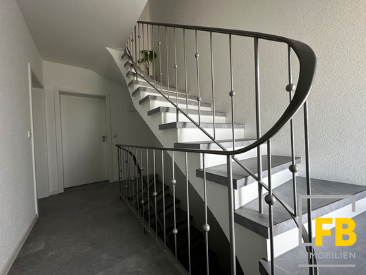 Gepflegtes Treppenhaus