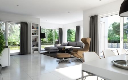Hausidee_Living_Fertighaus_SUNSHINE_165_V4_Wohnzimmer
