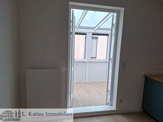 Zugang zum Wintergarten