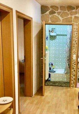 Dusche Zwischengeschoss