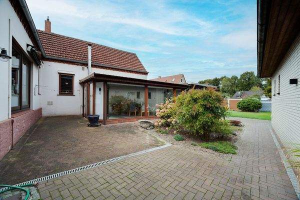 Blick auf den Wintergarten