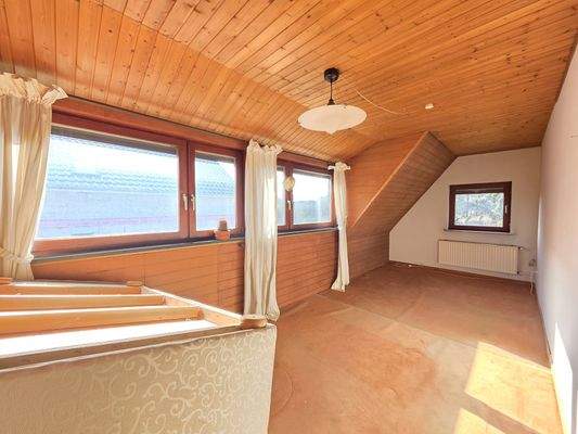 Wohnbereich / Schlafzimmer Dachgeschoss