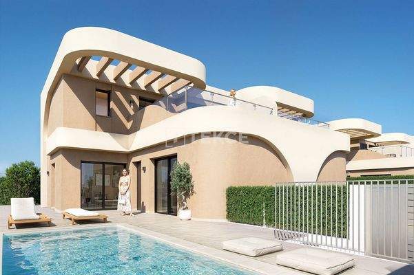 3 Bedroom Villas with Optional Pool in Alicante Daya Nueva