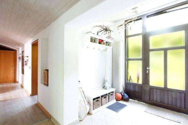 Der Eingansbereich...