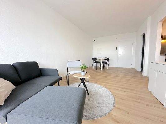 Möblierte Wohnung mit Ausblick