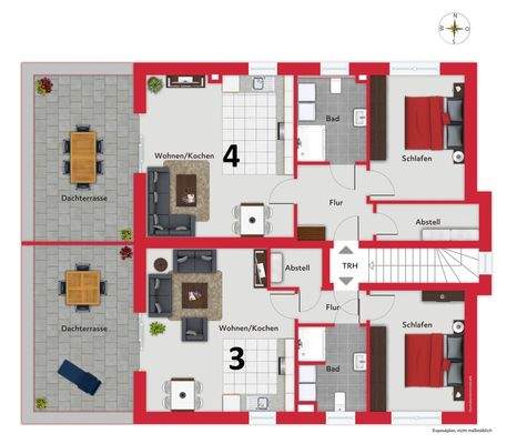 Grundriss Dachgeschoss