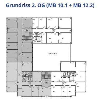 Grundriss 2OG MB 101 + 122
