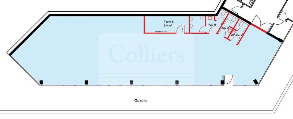 Galerie-ca. 211 m²