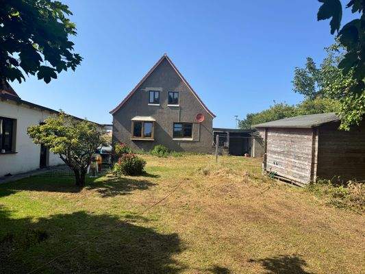 Blick vom großen Garten