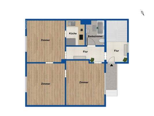 Grundriss Erdgeschoss