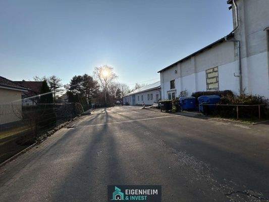 Gesamter Weg zum Haus