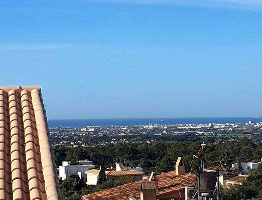 Direkter Blick auf`s Meer