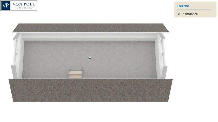 Grundriss Spitzboden