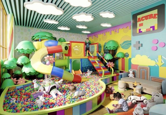 Innen-Spielbereich fur Kinder