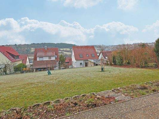 Aussicht von der Terrasse