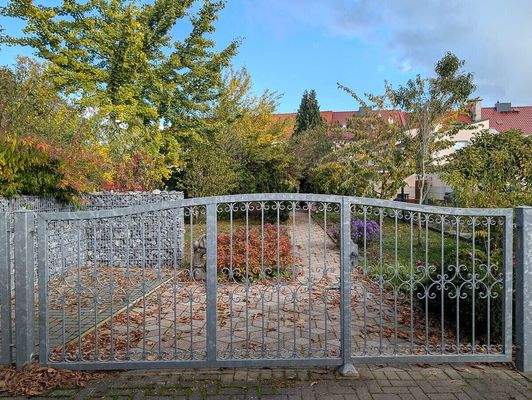 Ansicht Grundstücksrückseite