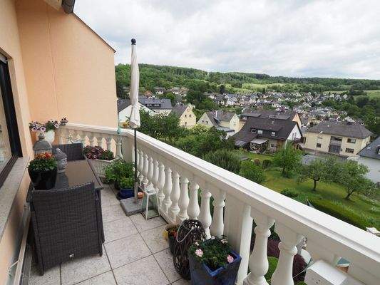 Balkon mit Ausblick