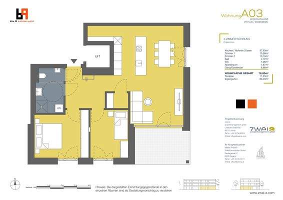 Grundriss ohne Maßstab