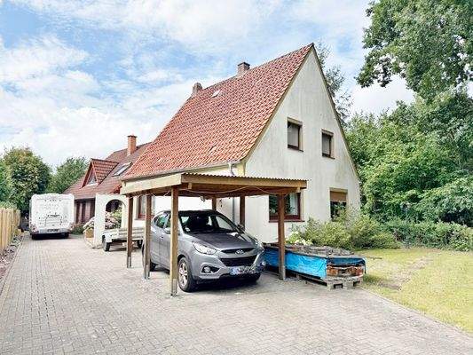 1. Haus – vordere Ansicht