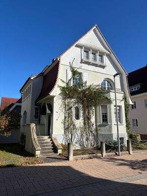 Ansicht Hofeinfahrt-Garage