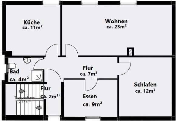 Dachgeschoss Hinterhaus