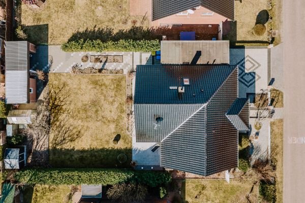 Ansicht des Daches