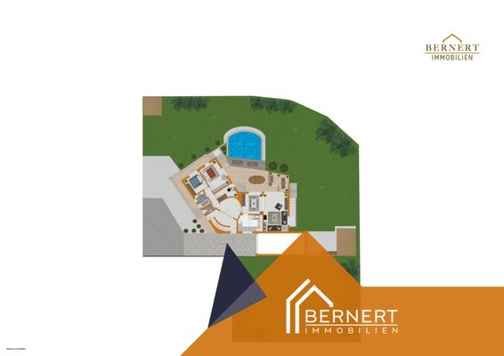 Visualisierter Grundriss EG