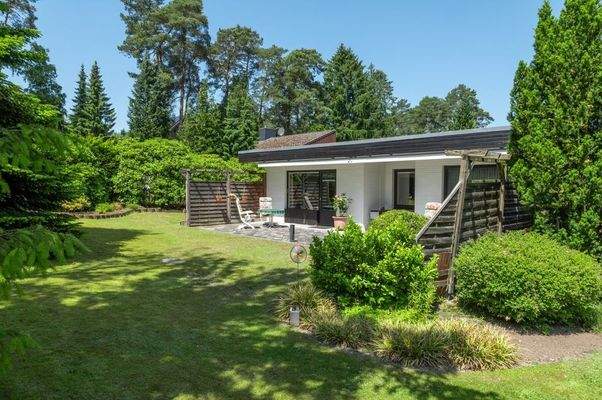 Gartenansicht des Hauses 3