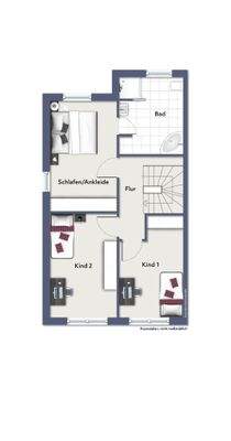 Grundriss Dachgeschoss