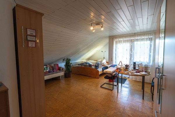 Dachgeschoss, Zimmer