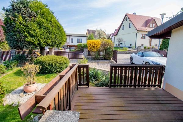 Blick von der Terrasse