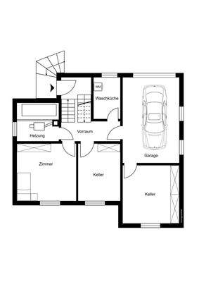 Grundriss EG ohne Maßstab