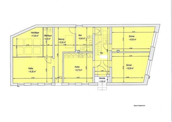 Grundriss Erdgeschoss