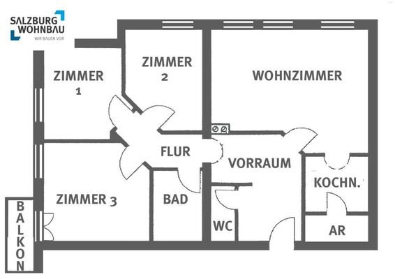 Wohnungsplan 