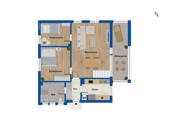 Grundriss Erdgeschoss