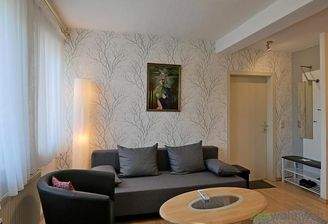 Blick ins Wohnzimmer