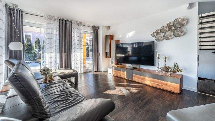 Wohnzimmer im Erdgeschoss