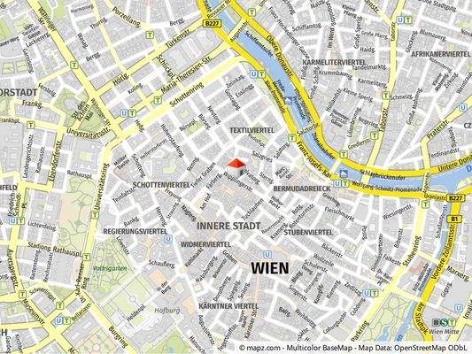 Geolyzer Kartenausschnitt