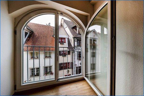 Blick Fenster vorn
