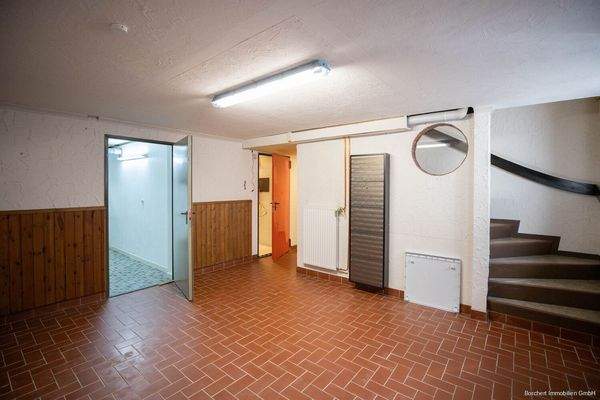 beheizter Kellervorraum