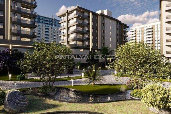 Flats Near City Hospital in Kepez Antalya