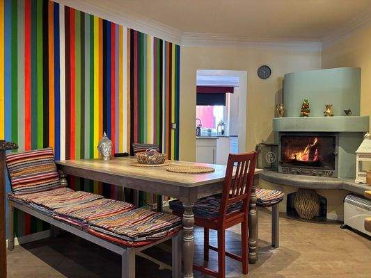 EG Esszimmer - Kamin