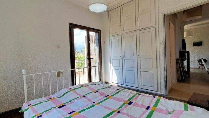 Kreta, Vamos: Geräumige Villa mit Meer- und Bergblick auf weitläufigem Grundstück