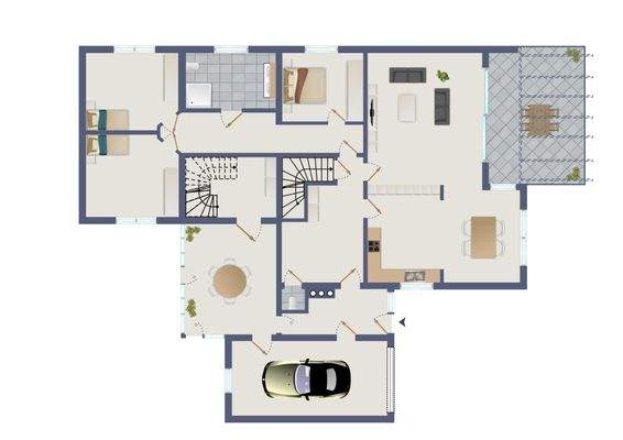 Grundriss Erdgeschoss