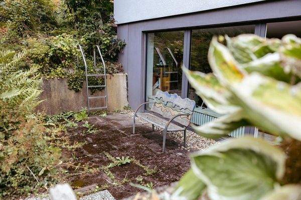 nicht einsehbare Terrasse