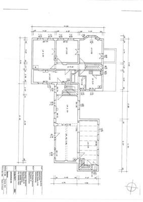 Grundriss aus Bauantrag OG