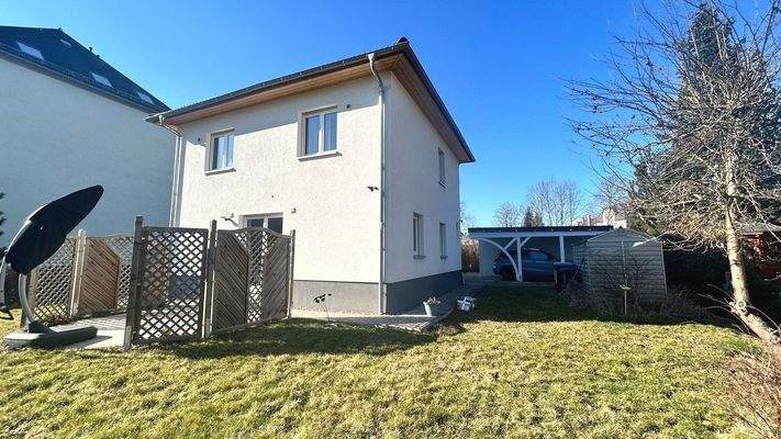 Hausansicht Gartenseite