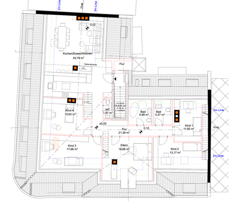 Grundriss Dachgeschoss