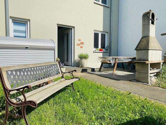 Terrasse mit Grillplatz