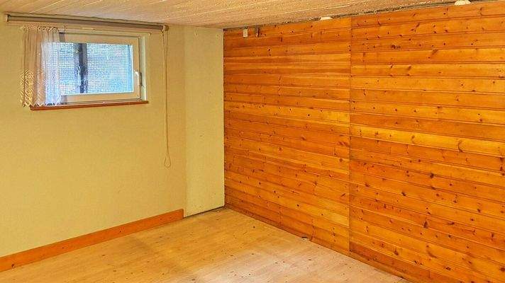 Ausgebauter Raum Kellergeschoss